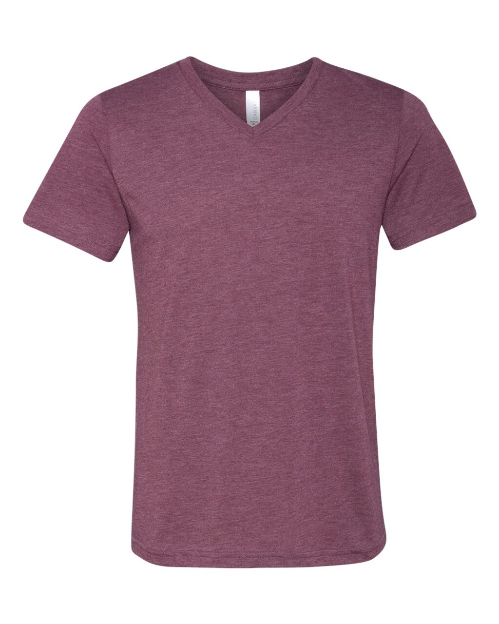 BELLA + CANVAS Triblend V-Neck Tee Soft Lightweight Unisex Retail Fit Everyday Wear Shirt